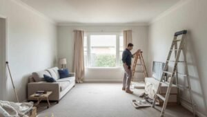 prepare home for painters