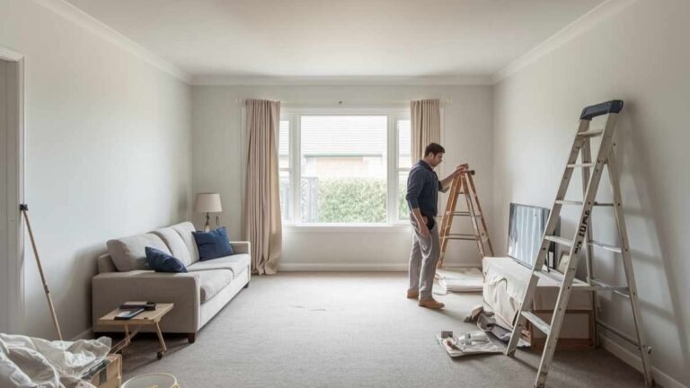 prepare home for painters