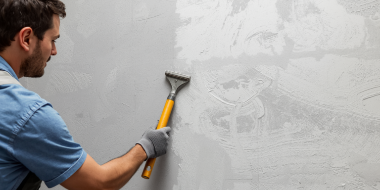 how to prepare wall for rendering