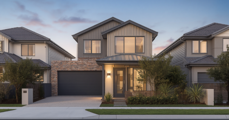 Bankstown home exterior repainted in 2026 warm neutral palette